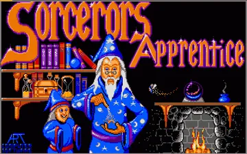 Sorceror's Apprentice screen shot title